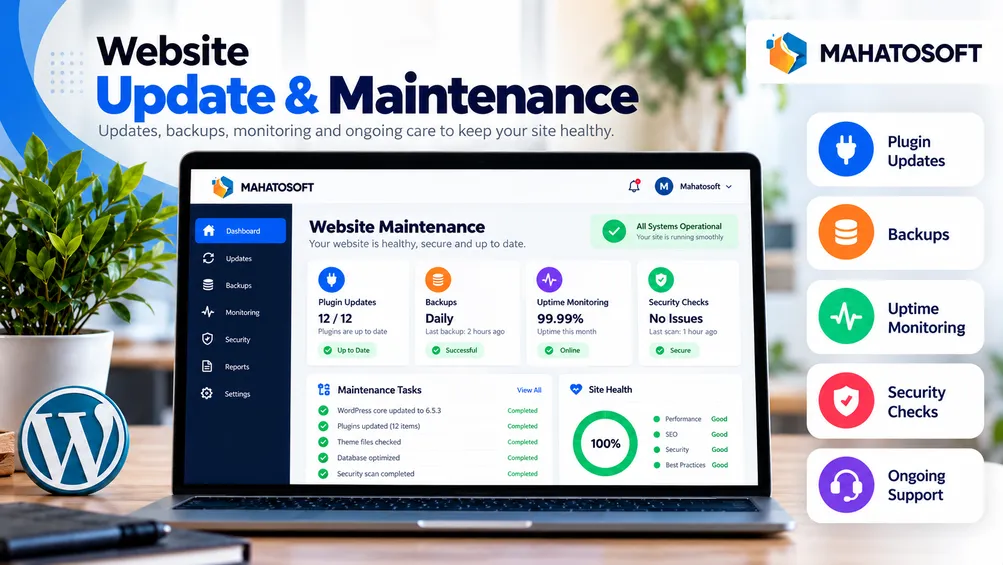 Website update & maintenance