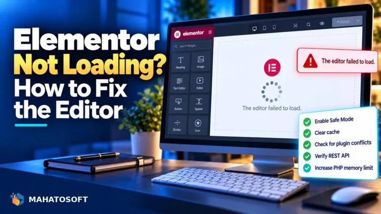 Elementor Not Loading? How to Fix the Editor