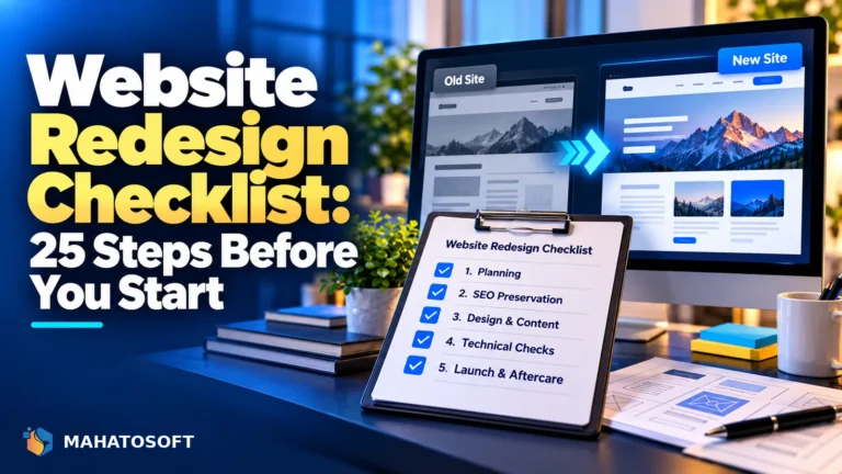 Website Redesign Checklist: 25 Steps Before You Start