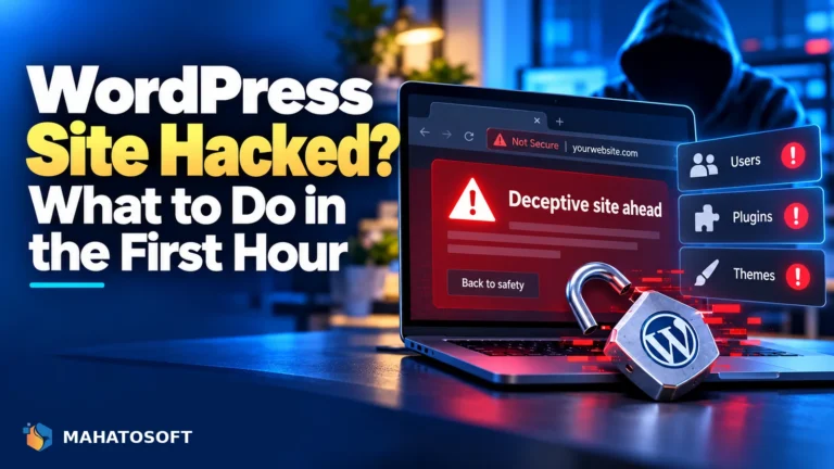 WordPress Site Hacked? What to Do in the First Hour
