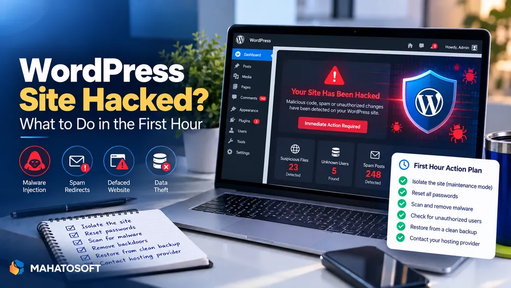 WordPress Site Hacked? What to Do in the First Hour
